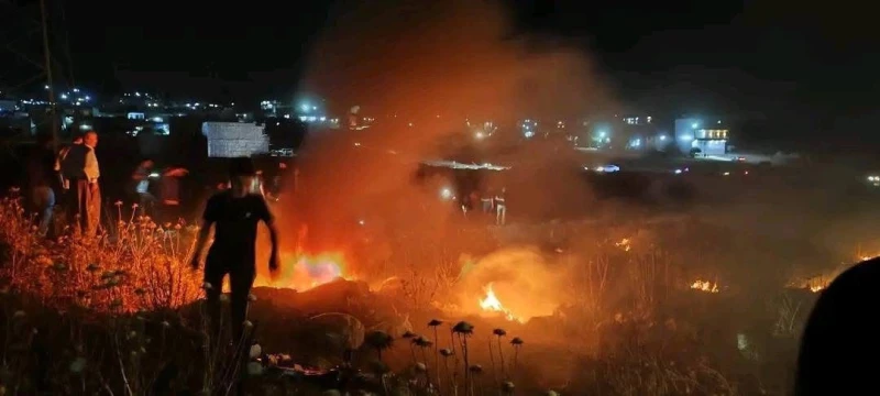 خاص| تفاصيل سقوط طائرتين مسيرتين في السليمانية (صور)