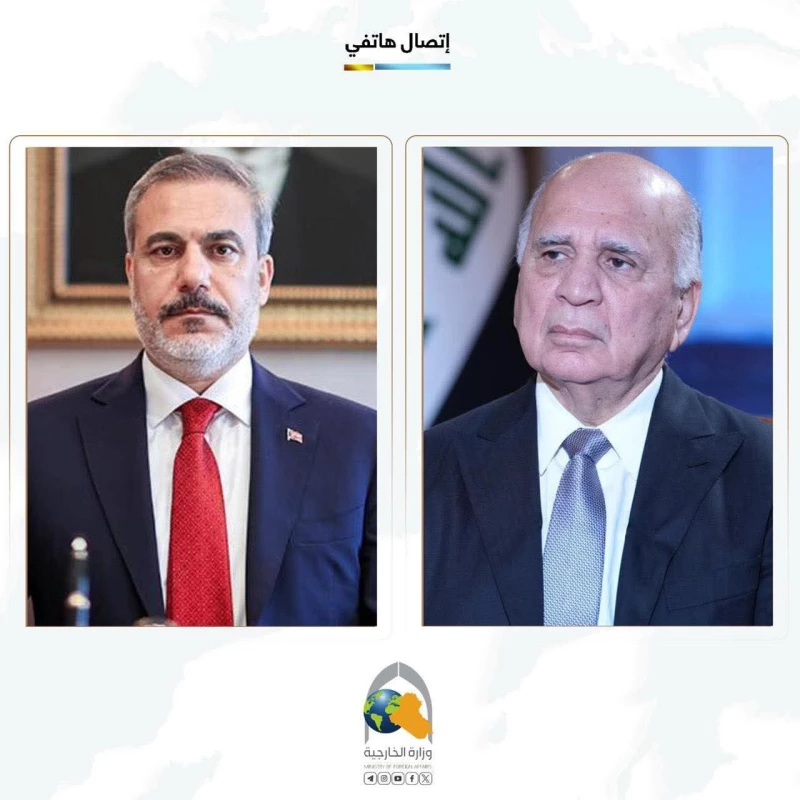 وزير الخارجية العراقي ونظيره التركي يتحدثان عن المواجهات بين إيران و"إسرائيل"