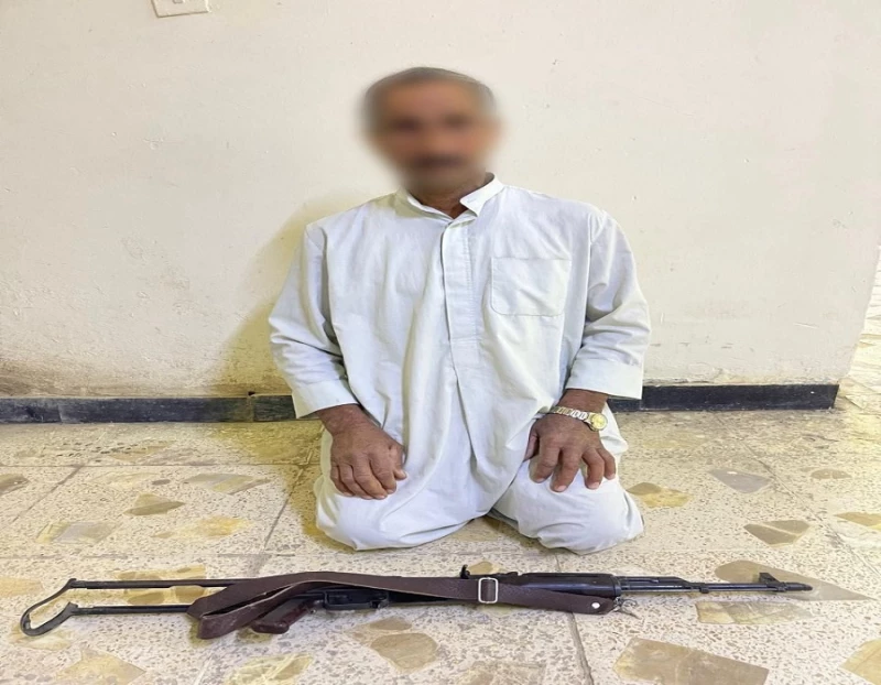 ديالى: أب يدّعي اختطاف نجله المتواجد داخل المنزل ويطلق النار ويسقط بيد الشرطة