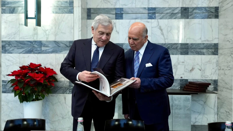 مناقشات طالت 4 دول.. وزير الخارجية الإيطالي في العراق للتعاون مع حكومة بغداد الجديدة