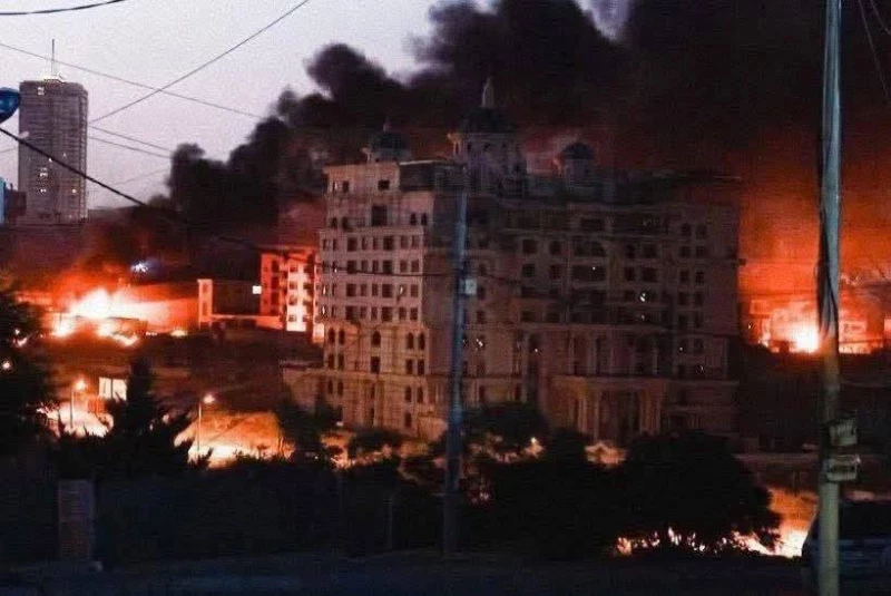 محافظة السليمانية لـ"الجبال": انطلاق إصلاح الأماكن المتضررة من الاشتباكات قرب فندق "لالازار"