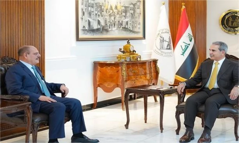فائق زيدان يبحث مع مؤيد اللامي "عدم استخدام الإعلام كوسيلة للإساءة"