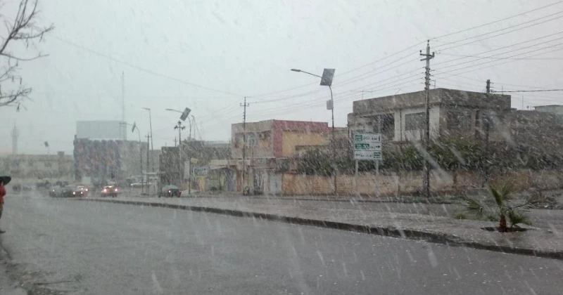 بلدية الموصل تصدر تحذيراً من طقس الغد: ثلوج وأمطار متجمّدة.. خذوا أعلى درجات الحيطة 